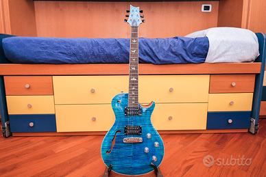 PRS SE Zach Myers blu pari al nuovo con custodia