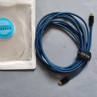 Cavo USB-C nylon 3m --- Nuovo