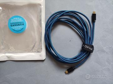 Cavo USB-C nylon 3m --- Nuovo