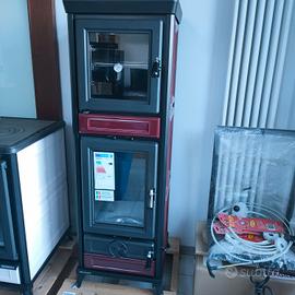 stufa a legna modello Anna con forno 