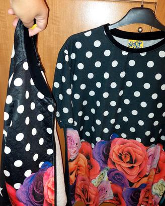 Twin set "shop art" giacca e t shirt