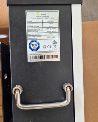 Growatt batteria+inverter x accumulo fotovoltaico