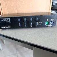 swithc kvm digitus 4 p VGA monitor tastiera mouse 