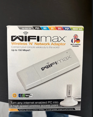 Chiavetta Wi-Fi per Xbox, PsP, Ps3, Ds, Wii e Dsi