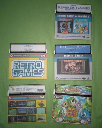 C64. Videogames collezione personale.