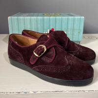 Scarpe vintage per bambino/a in pelle scamosciata