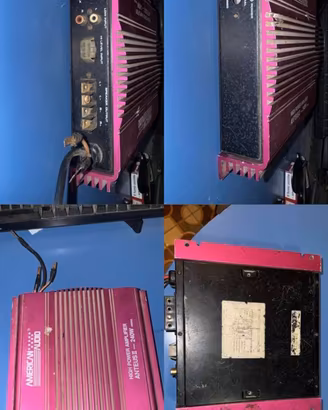 AMPLIFICATORE AUTO SUBWOOFER AMERICAN AUDIO 240W