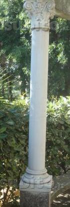 Colonna per gazebo in polvere di marmo