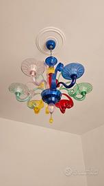 Lampadario vetro Murano