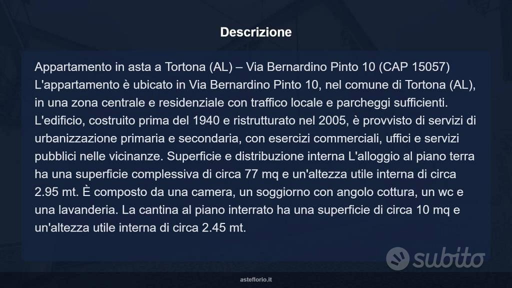 Appartamento – Tortona, Alessandria - Vista 4