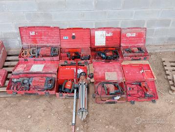 Hilti demolitori perforatori avvitatori laser