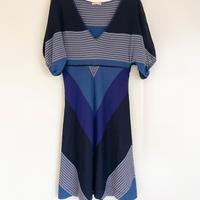 Vestito Blu Byblos viola elegante