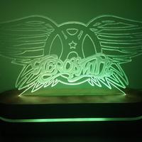 Plexiled lampada led aerosmith