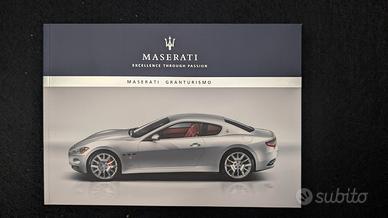 Manuale uso e manutenzione Maserati granturismo 