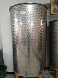 serbatoio inox ad aria 1000 litri