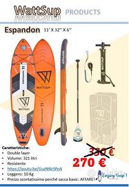 tanti Sup a prezzi SVUOTA TUTTO (stand up paddle