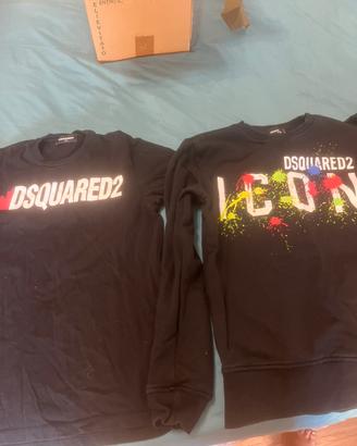 Maglietta e felpa dsquared