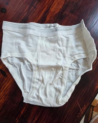 3 slip bianchi Calvin Klein 