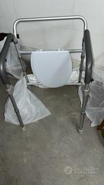 Sedia comoda per toilette