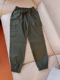 PANTALONI DONNA VERDI