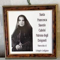 quadretto Santa Francesca Saverio Cabrini