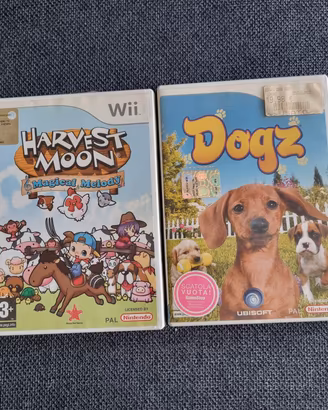 lotto di due giochi Wii