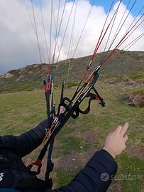 Parapendio vela