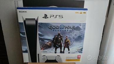 Ps5 Disc standard RAGNAROK NUOVA ssd 825Gb 4K pro