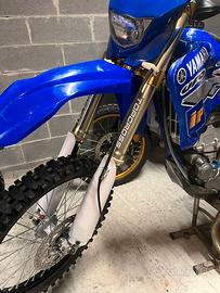 Yamaha WR 250 avviamento elettrico e pedivella