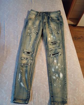 pantaloni drip strett wear