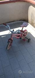 biciclettina per bambini con rotelle
