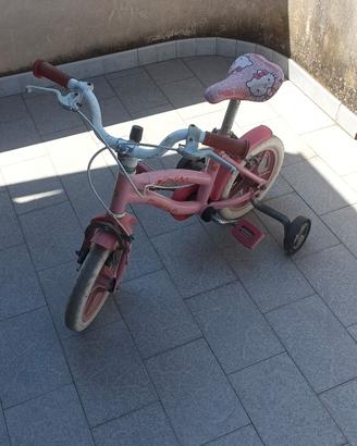 biciclettina per bambini con rotelle