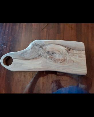 tagliere in legno ulivo