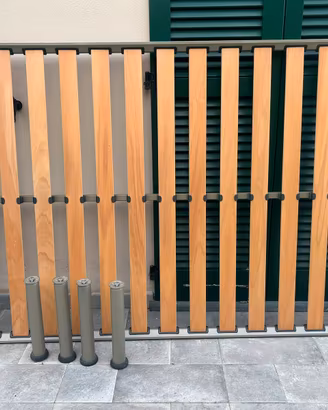 Rete a doghe+materasso sfoderabile 1 piazza e 1/2