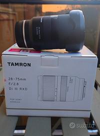 Tamron 28-75 mm f2.8 Di III Rxd Sony E- MOUNT