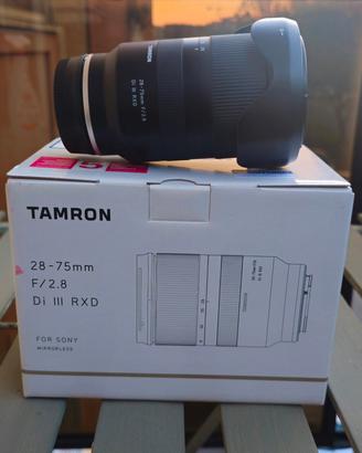 Tamron 28-75 mm f2.8 Di III Rxd Sony E- MOUNT