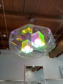 Lampadario ADAMAS in plexiglass