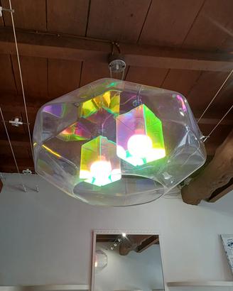 Lampadario ADAMAS in plexiglass