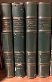 Collana 4 volumi Annali dell’Economia di Corbino