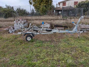 carrello ellebi per trasporto imbarcazioni