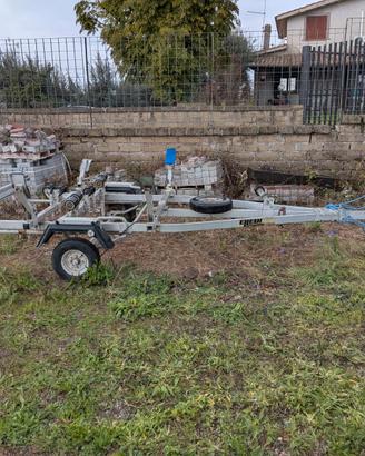 carrello ellebi per trasporto imbarcazioni