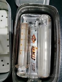 2 bollitori per siringhe vintage