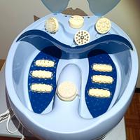 Aromaterapia per la cura dei piedi.