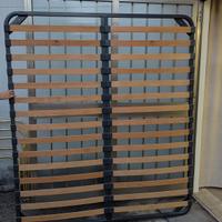 Letto matrimoniale in ottone Lipparini