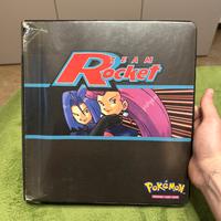 Raccoglitore Team Rocket Originale +300 carte