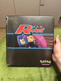Raccoglitore Team Rocket Originale +300 carte