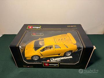 Lamborghini Diablo 1990 1:18 Bburago gialla perfet