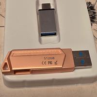 chiavetta USB 512 gb ios android