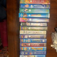 Cassette VHS Disney Originali - Come Nuove