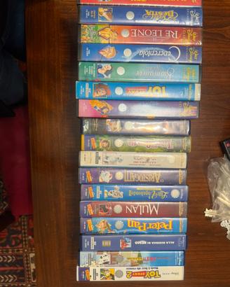 Cassette VHS Disney Originali - Come Nuove